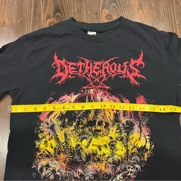 Detherous Thrash Heavy Metal Concert T-Shirt - Picture 7 of 9